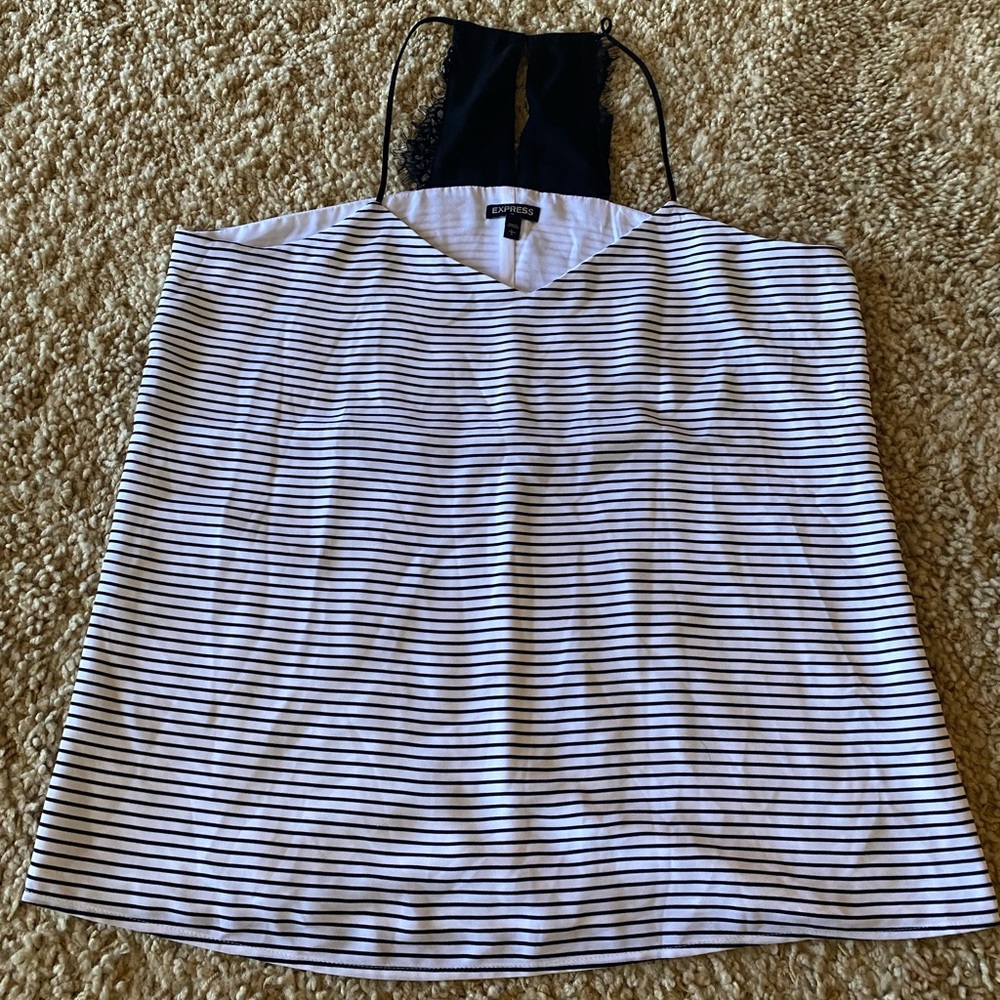 Flirty and Professional Portifino Racerback Tank from Express